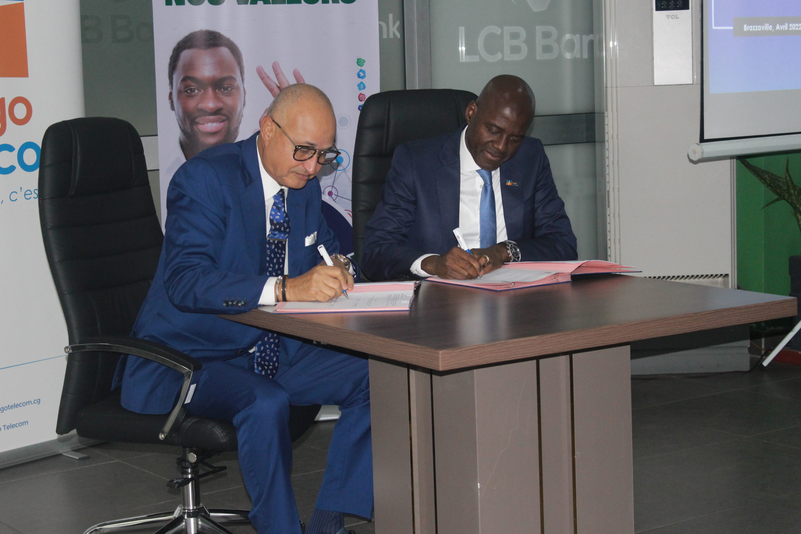 Partenariat LCB Bank Congo Telecom